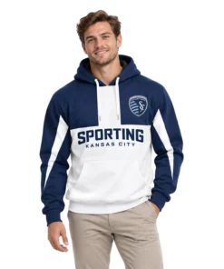Sporting Kansas City Custom Hoodie Vibrant Colorblock