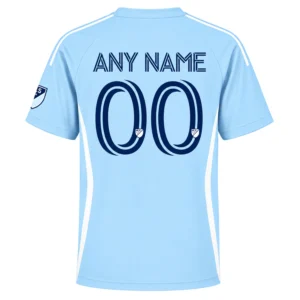 Sporting KC Home Jersey Bold Light Blue Hoops