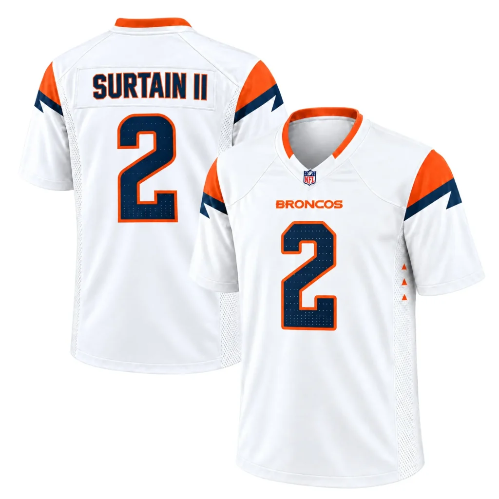 Surtain II Jersey Denver Broncos  2026 Legendary Fan Wear