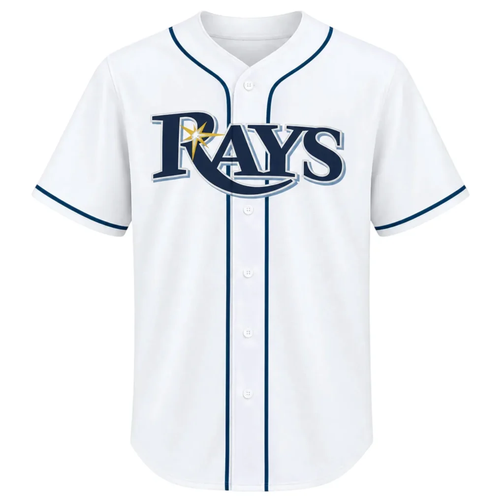 Tampa Bay Rays Home Jersey Junior Caminero Bold