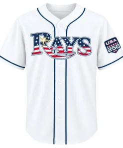 Tampa Bay Rays Yandy Diaz Patriotic Jersey Stunning Fan Apparel