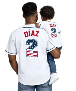 Tampa Bay Rays Yandy Diaz Patriotic Jersey Stunning Fan Apparel