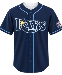 TB Rays Navy Jersey Jonathan Aranda Dynamic