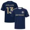 Thomas Muller VWFC Navy Jersey Elite Soccer Shirt