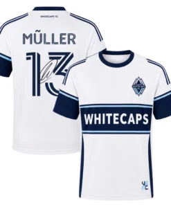 Thomas Muller Whitecaps Jersey Signature Bold Fan Style