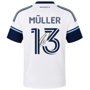 Thomas Muller Whitecaps Jersey Signature Bold Fan Style