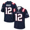 Tom Brady Patriots Jersey Elite Navy Gameday