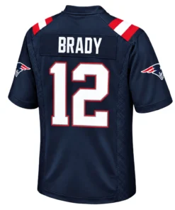 Tom Brady Patriots Jersey Elite Navy Gameday