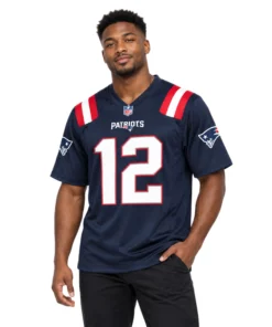 Tom Brady Patriots Jersey Elite Navy Gameday