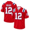 Tom Brady Red Patriots Jersey Brilliant Alternate Game