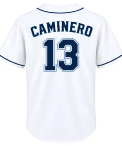 TP Rays Home Jersey Junior Caminero Bold