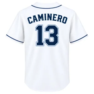 TP Rays Home Jersey Junior Caminero Bold