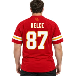 Travis Kelce Chiefs Jersey Red Game Day Confident