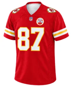 Travis Kelce Chiefs Jersey Red Game Day Confident