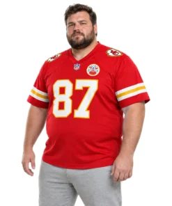 Travis Kelce Chiefs Jersey Red Game Day Confident