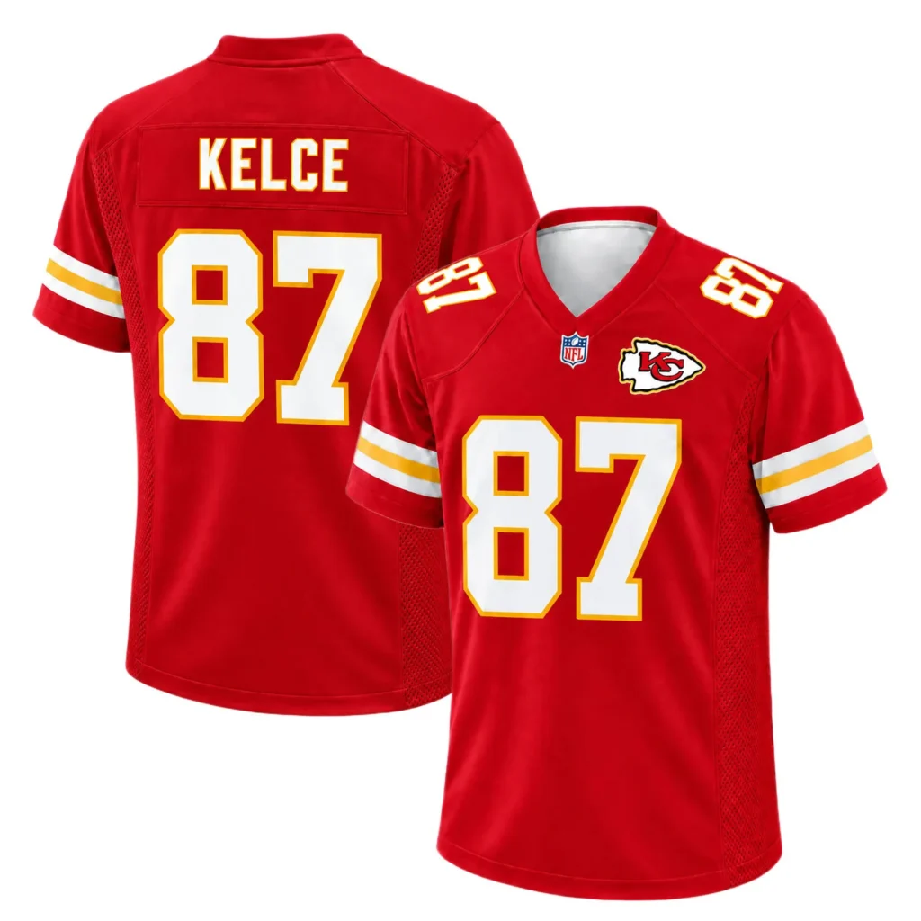 Travis Kelce Kansas City Chiefs Players Jersey Fan Gift Creative