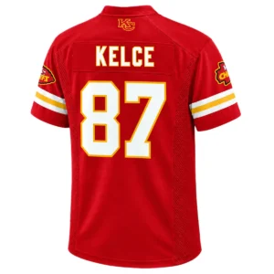 Travis Kelce Red Chiefs Home Jersey Fanwear Superb