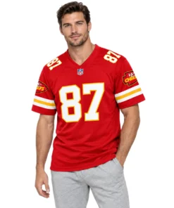 Travis Kelce Red Chiefs Home Jersey Fanwear Superb