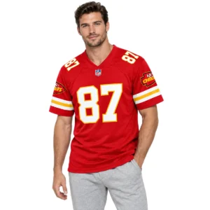 Travis Kelce Red Chiefs Home Jersey Fanwear Superb
