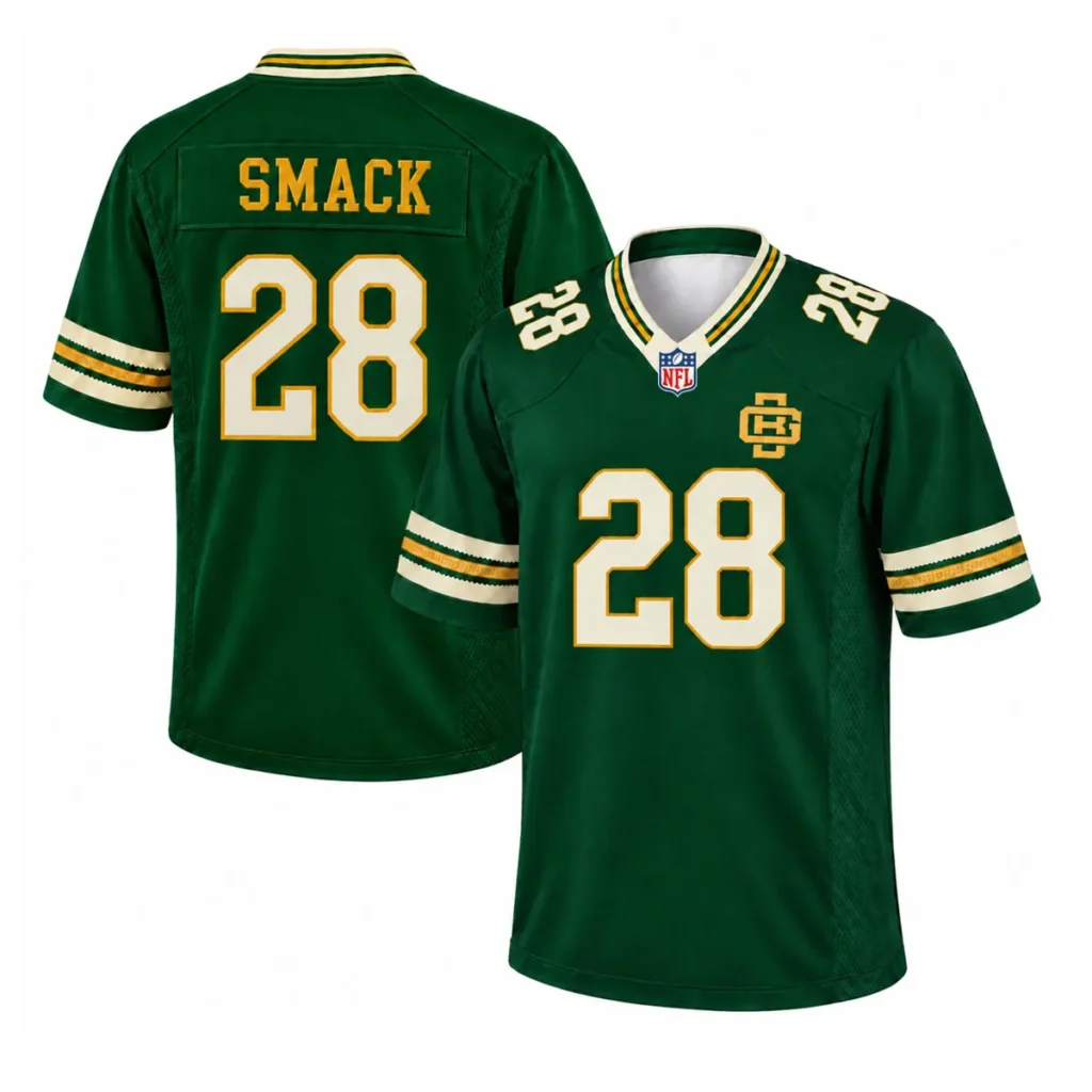 Trey Smack Packers Retro Jersey 7XL Bold Fan Gear