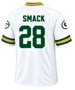 Trey Smack White Men's Packers Jersey Game Day Captivating