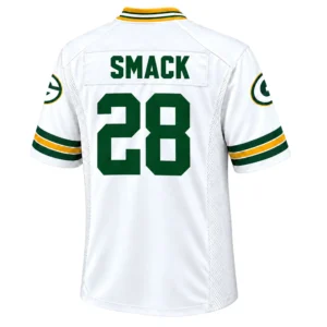 Trey Smack White Men's Packers Jersey Game Day Captivating
