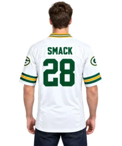 Trey Smack White Men's Packers Jersey Game Day Captivating