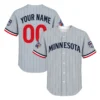 Twins All Star Game Custom Jersey 2026 Remarkable Gray