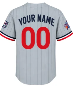 Twins All Star Game Custom Jersey 2026 Remarkable Gray