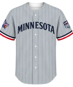 Twins All Star Game Custom Jersey 2026 Remarkable Gray