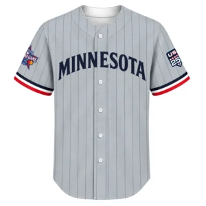 Twins All Star Game Custom Jersey 2026 Remarkable Gray