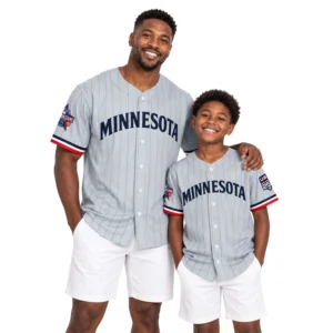 Twins All Star Game Custom Jersey 2026 Remarkable Gray