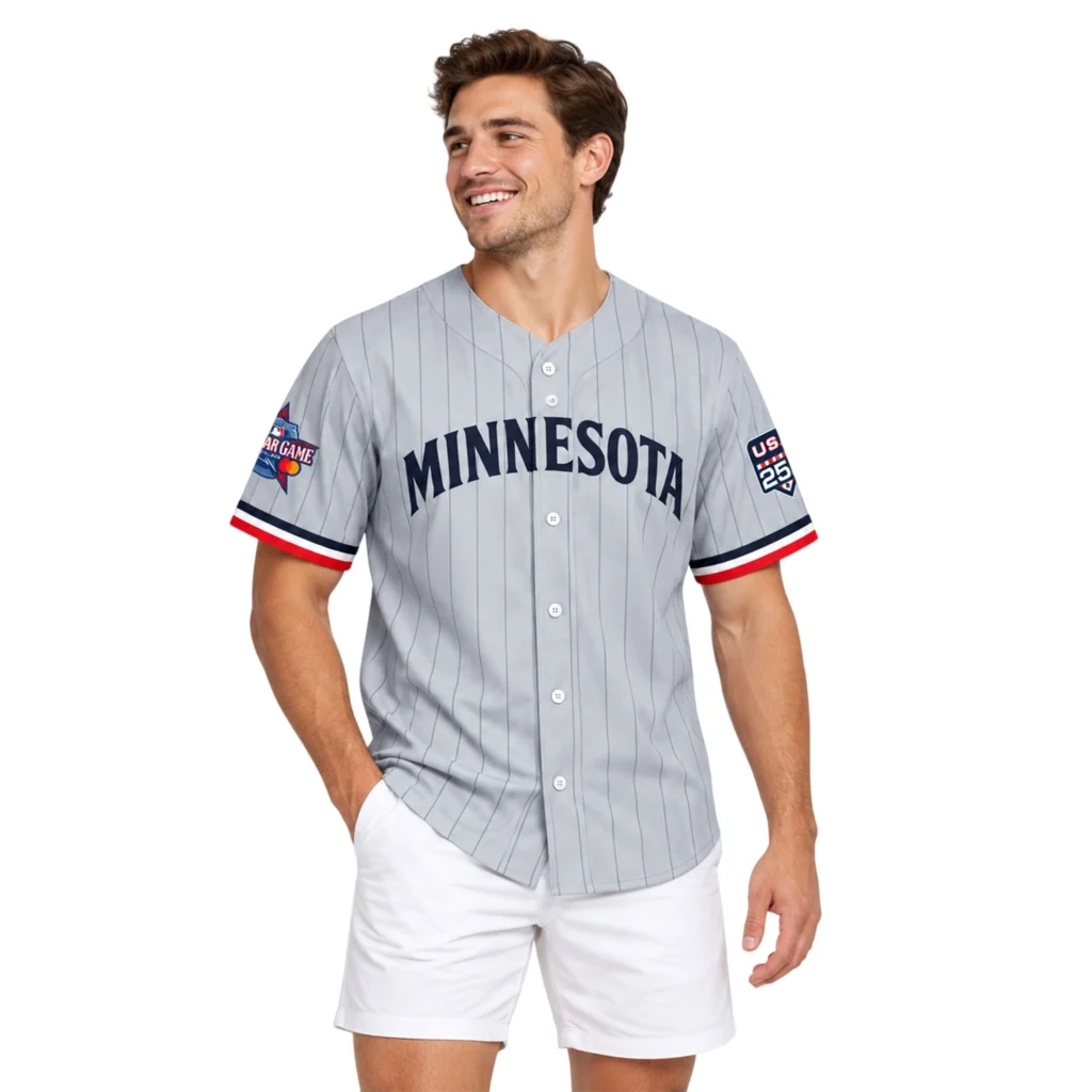 Twins All Star Game Custom Jersey 2026 Remarkable Gray
