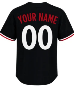 Twins Custom Baseball Jersey Dynamic Black Style
