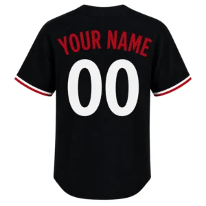 Twins Custom Baseball Jersey Dynamic Black Style