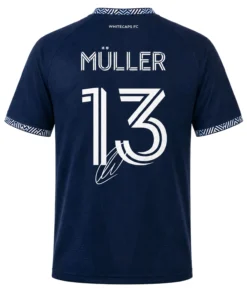 Vancouver Thomas Muller Navy Jersey Epic Fan Wear