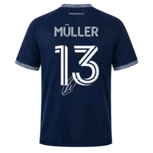 Vancouver Thomas Muller Navy Jersey Epic Fan Wear