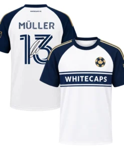 Vancouver Thomas Muller White 2026 Jersey Epic Fan Gear