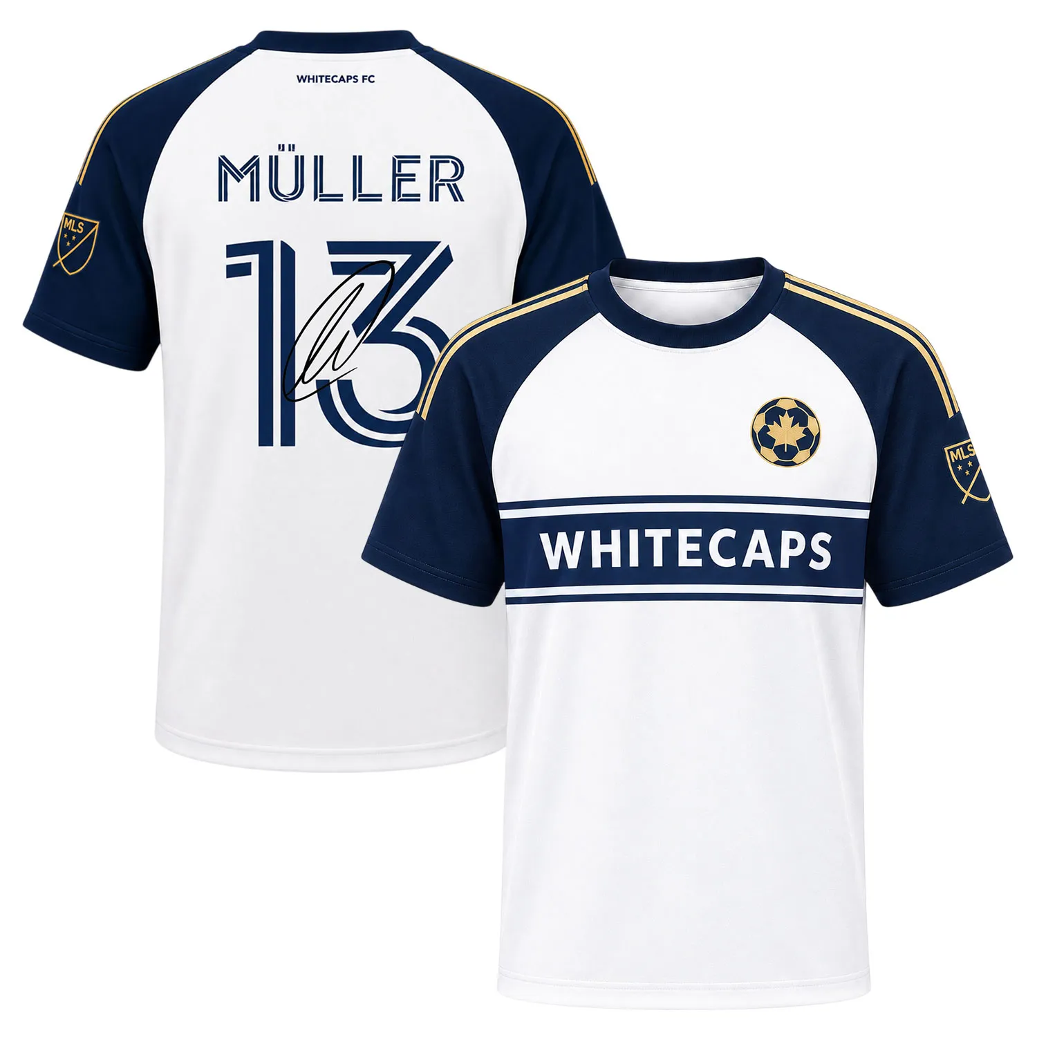 Vancouver Thomas Muller White 2026 Jersey Epic Fan Gear