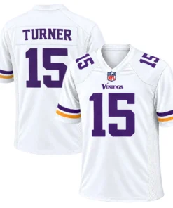 Vikings Dallas Turner Jersey 2026 Dynamic Gameday Gear