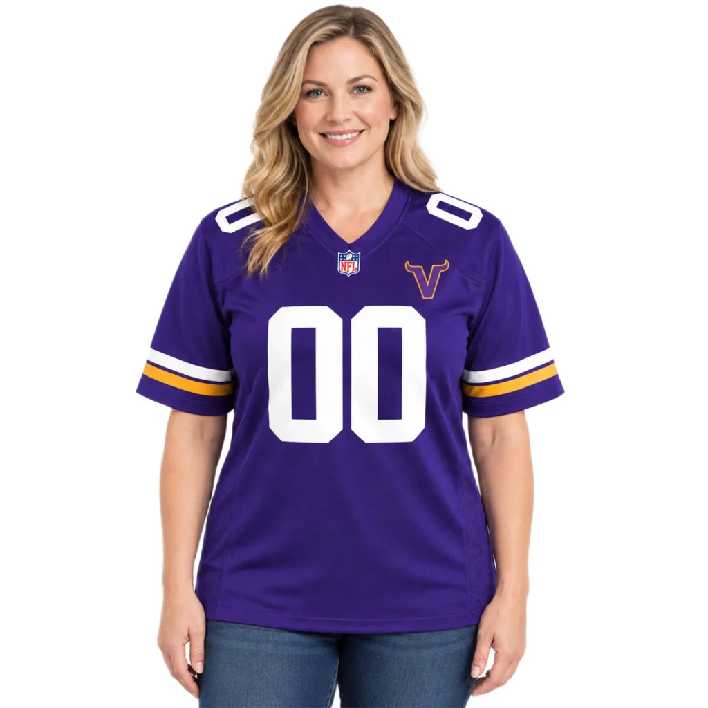 Vikings Jersey Minnesota Football Apparel Dynamic for Men Women