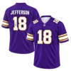 Vikings Justin Jefferson Fan Purple Jersey Epic Fan Gear