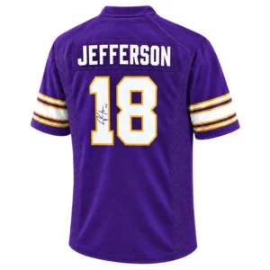 Vikings Justin Jefferson Fan Purple Jersey Epic Fan Gear
