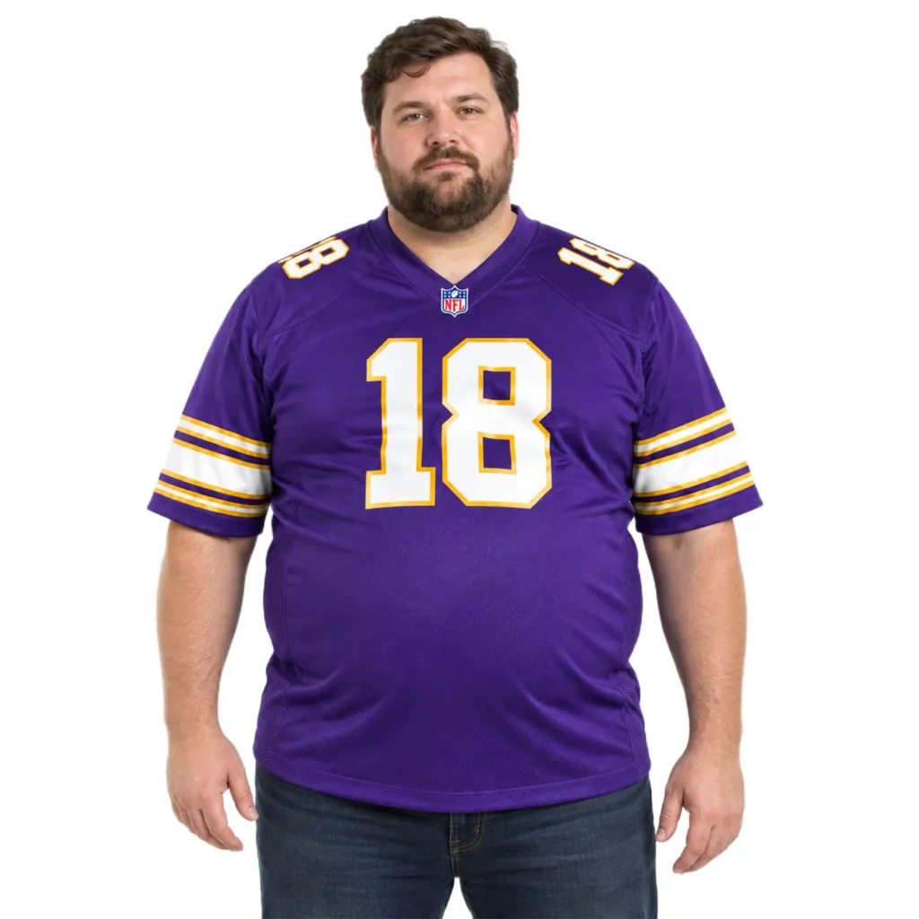 Vikings Justin Jefferson Fan Purple Jersey Epic Fan Gear