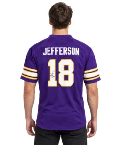 Vikings Justin Jefferson Fan Purple Jersey Epic Fan Gear