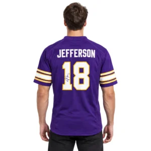 Vikings Justin Jefferson Fan Purple Jersey Epic Fan Gear