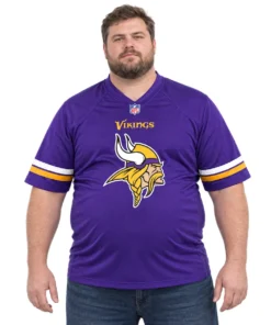 Vikings Purple Custom Team Football Jersey Elite Fan Gear