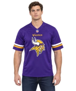 Vikings Purple Custom Team Football Jersey Elite Fan Gear