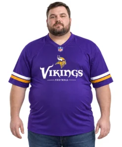 Vikings Purple Football Jersey Dynamic Fan Style S-7XL