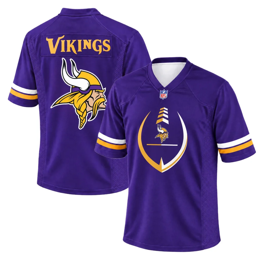 Vikings Team Custom Jersey Spirit Remarkable